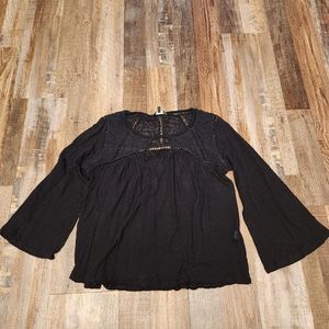 Lucky Brand Flare Sleeved Top
